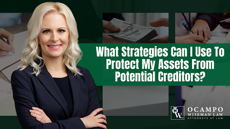Protect Assets from Potential Creditors